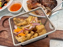 椒盐九肚鱼。-新名仕(仙霞路店)