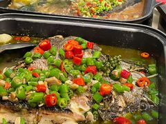 青花椒烤鱼-令狐冲烤鱼·烧菜馆(达明店)
