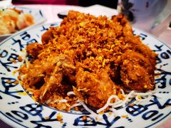 蒜香椒盐炒牛蛙-誉八仙酒楼(静安大悦城店)