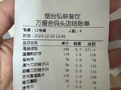 价目表-万盛合(渔人码头店)