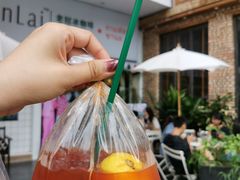 泰式柠檬红茶x泰式柠檬绿茶-春莱·老挝咖啡·泰式奶茶(钟楼店)