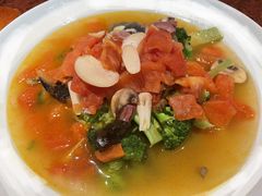 吴韵上汤西兰花-绿茶餐厅(蓝色港湾店)