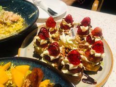 草莓忌廉华夫饼-BE BRIGHT KITCHEN(正佳广场店)