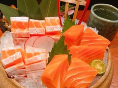 三文鱼腩刺身-炙柒Sekinana·精致日料(合生汇店)