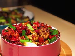 宫爆板筋-山石榴·贵州菜(丰盛里店)