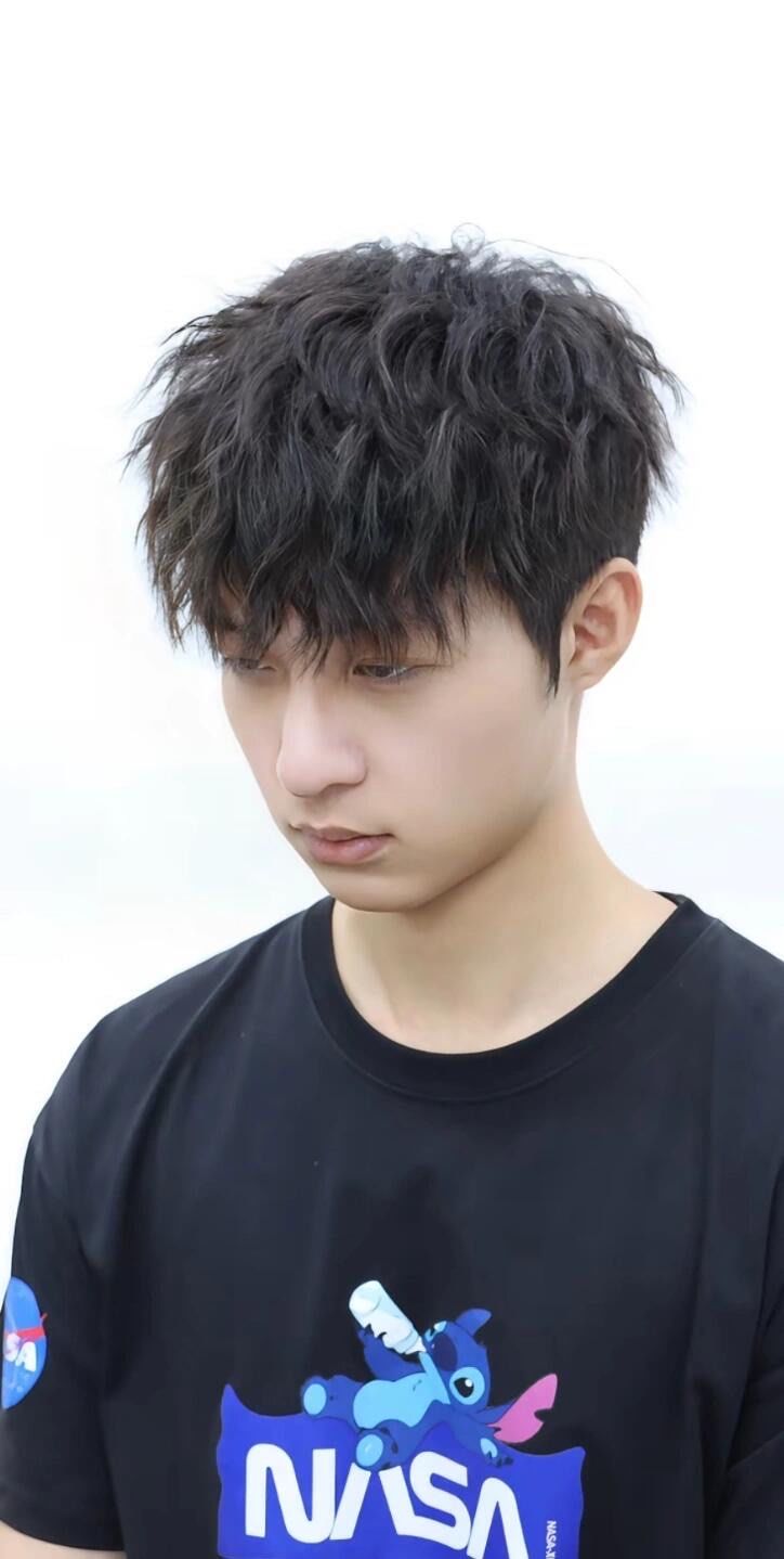 男生烫发