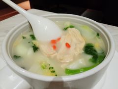 无油鱼汤腐竹煮时蔬-大树餐厅(益田假日店)