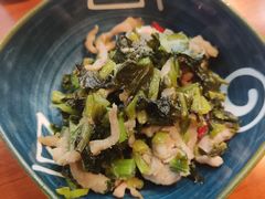 雪菜肉丝-老上海·金牌黄鱼馄饨面(田子坊店)