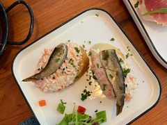 蛋黄酱轻拌蟹肉和沙丁鱼-帕歌西班牙餐厅paco tapas