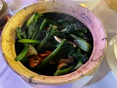 砂锅焖芥菜-勝記酒家·37年老字号·经典粤菜(荔枝公园店)