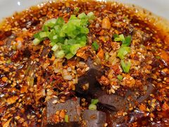辣子蒜羊血-令氏家外家岐山面(火炬路店)