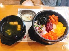 石锅鱼籽拌饭-海兰江石锅饭(水上店)