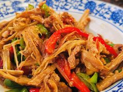 茶笋里脊丝-烟雨江南徽菜