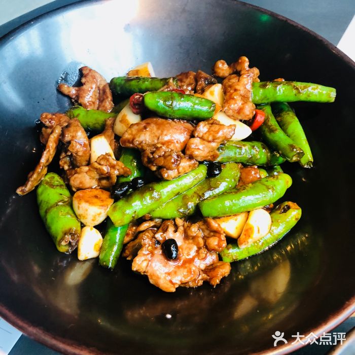 猪爸(嘉里中心店)-杭椒炒肉-菜-杭椒炒肉图片-杭州美食-大众点评网