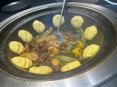 锅贴大饼子-蘸小院铁锅炖·蘸酱菜·东北菜(怀远门店)