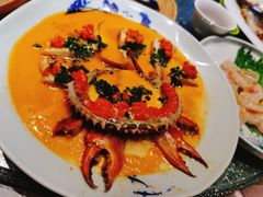 蛋羹葱油膏蟹-蟹榭·本帮江浙菜·蟹宴(五角场合生汇商场店)