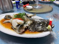 清蒸石斑鱼-友强·23年特色海鲜大排档(厦门店)
