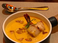 南瓜虎虾汤-杭州西子湖四季酒店-WL BISTRO西湖餐厅(灵隐路店)