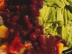 红豆抹茶绵绵冰-二斗栗子(西湖道店)