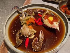 -草家酱蟹炭火烤肉店(珲春南路一店)