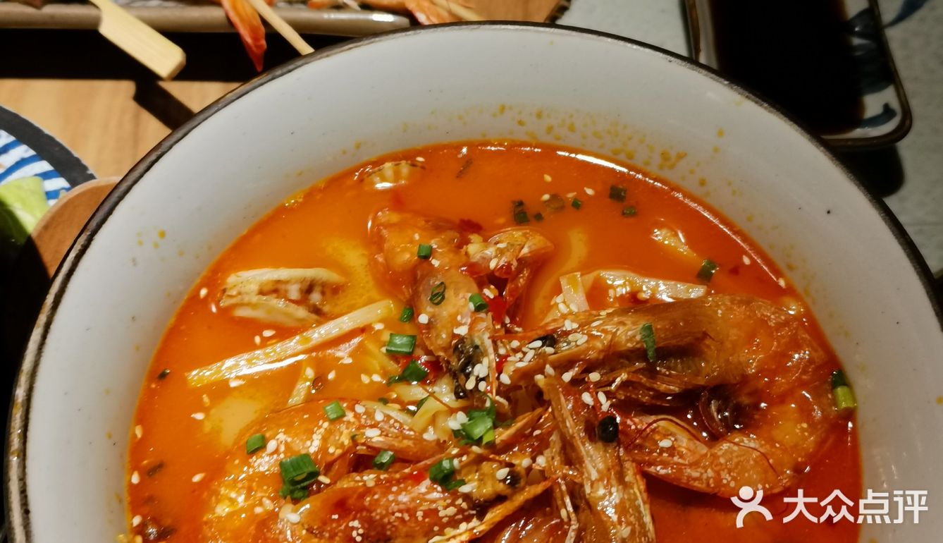 又大又胖的开边基围虾4个