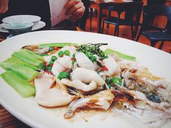 鲜花椒蒸桂花鲈鱼-猪肉婆私房菜(容桂总店)