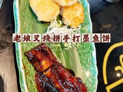 墨鱼饼叉烧双拼-常来小聚·广州非遗传承餐厅(高德置地店)