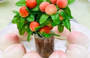 Innovative Lotus Seed Paste Peach-shaped Dumpling