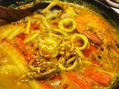 什锦菌菇咖喱海鲜乌冬面-井圣日膳(万达店)