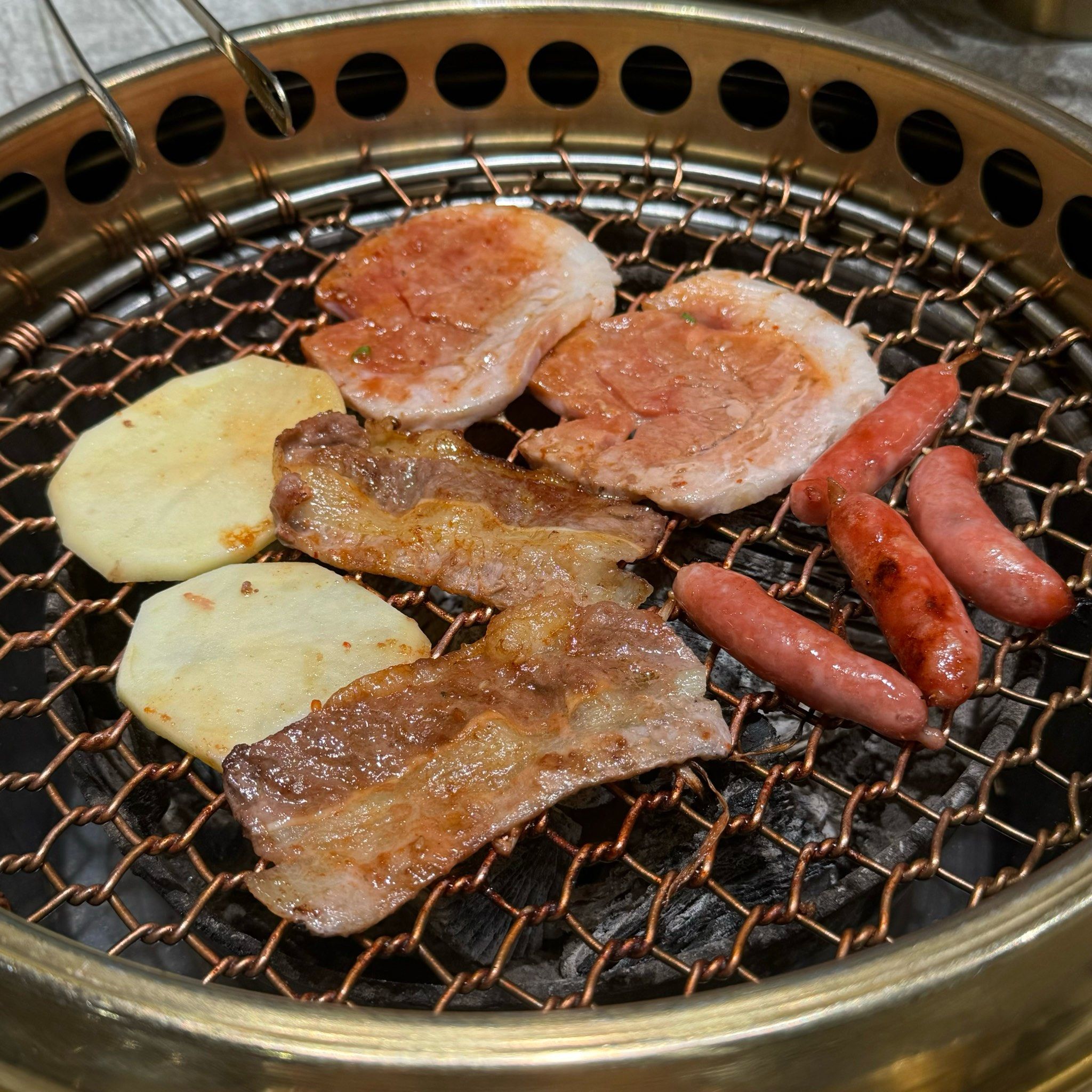 炭烤肉食享受