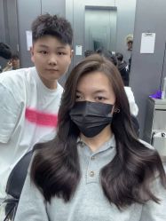 -米可造型烫发染发