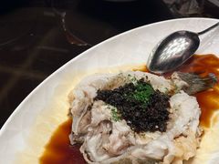 干菜蒸笋壳鱼-杭州西子湖四季酒店·金沙厅
