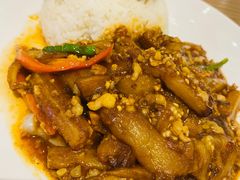 咸鱼茄子饭-玥记茶餐厅(十字门华发商都一期绸带店)