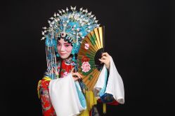 -胭脂猫京剧摄影