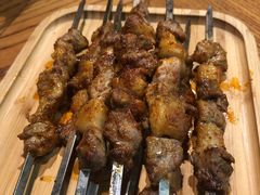 烤羊肉串-阿罗新疆菜(人民广场店)