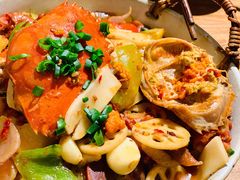 膏蟹拌面-十面欢腾·海鲜面·台式Bistro(长乐路店)