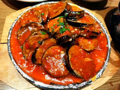 茄子肉盒-莫山小馆(大石桥店)