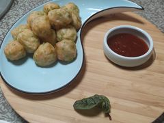 香芹鲜虾球-双合园·海鲜水饺青岛菜(品牌首店)