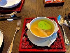 竹笙莲蓬炖花胶皇-广州柏悦酒店·悦景轩·粤菜餐厅