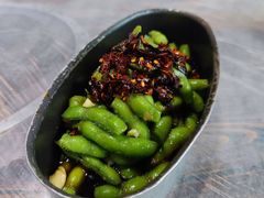 脆爽凉拌毛豆-靓靓蒸虾(中山公园店)