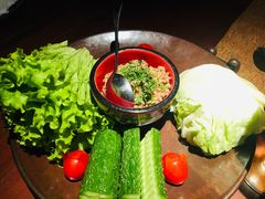 傣族生菜包肉-花马天堂云南餐厅 Lost Heaven(高邮路店)