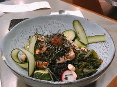 煎三文鱼芥末酱油汁和风碗配红米-Wagas沃歌斯(富力广场店)