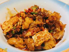 拆骨肉炒荷包蛋-俏湘厨•地道湘菜(建华南路店)
