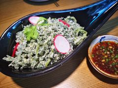 蒸茼蒿-山丹丹西北菜(金贸大厦店)