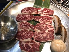 雪花原味流星上脑肉-老炉家木炭烤肉(长江国际店)