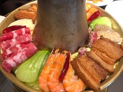 什锦烧肉铜火锅-鼓楼东街老火锅(鼓楼店)