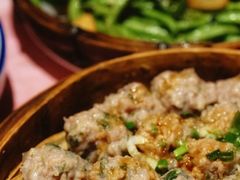 蒸手打土猪肉丸-园林美食城·本土农家菜(杨和镇店)