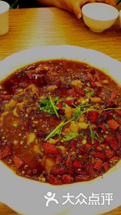 金掌勺东北菜海鲜大咖(万德庄店)水煮肉片图片 第1047张