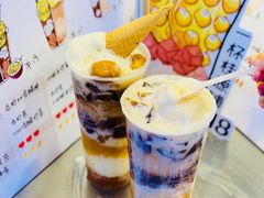 双球鸡蛋仔冻柠雪泥-桂桂茶(恒基名人店)