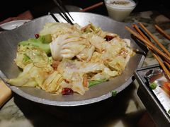 干锅包心菜-绿茶餐厅(昌平悦荟店)